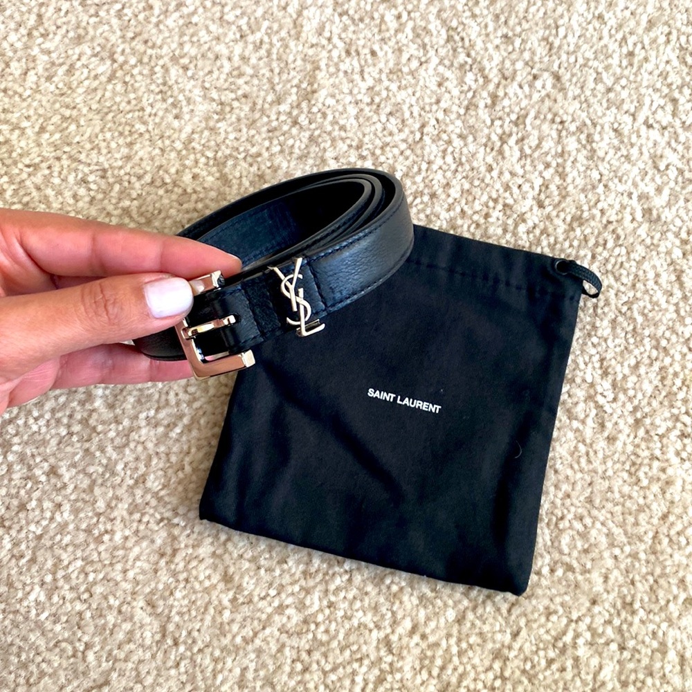 YSL slim belt